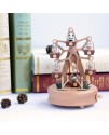 圓形 動物摩天輪 木質音樂盒 MUSIC BOX